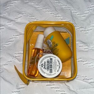 Sol de Janeiro Travel Set in Yellow Case